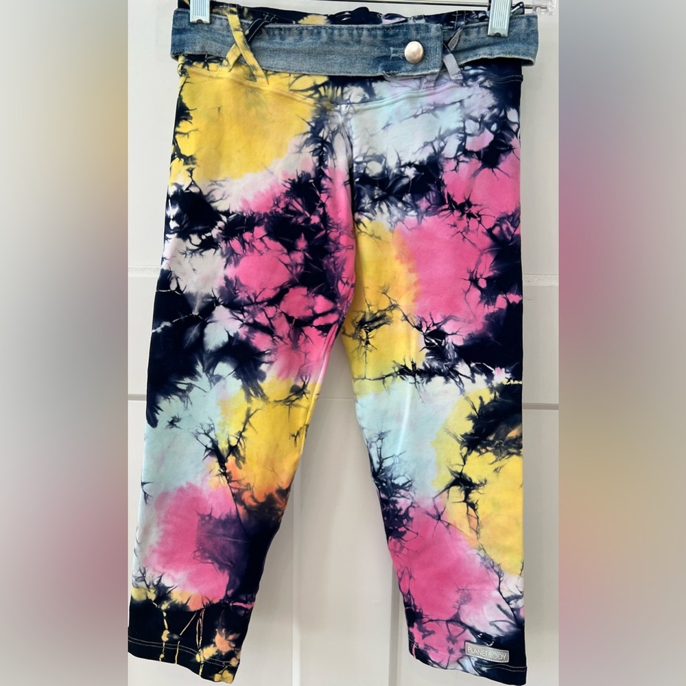 Cropped Fitness Leggings - Multicolor